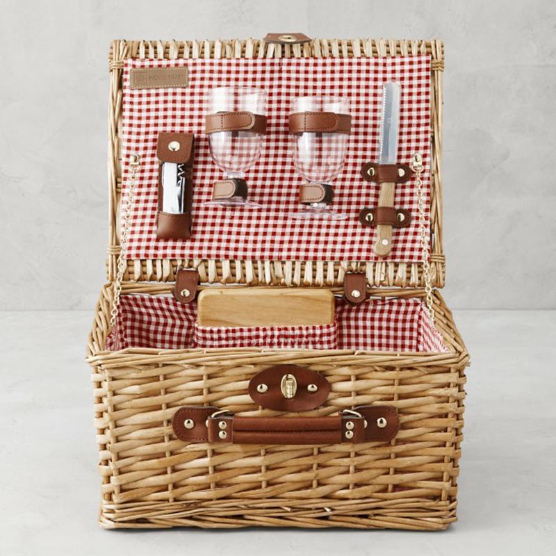ピクニックバスケット ワイン チーズ セット Classic Wine & Cheese