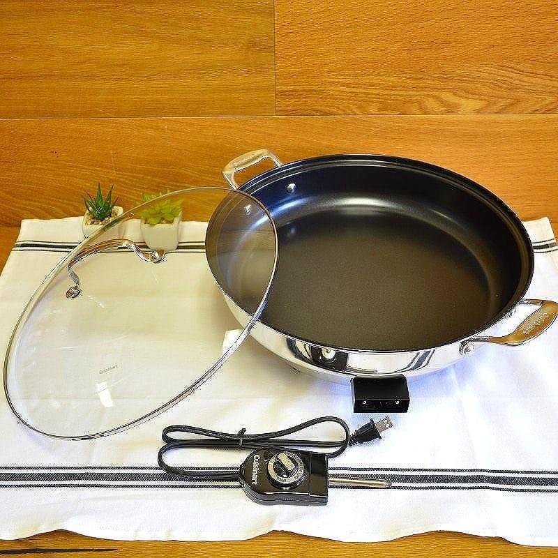 クイジナート ホットプレート 電気グリル鍋 PFOAフリー PTFEフリー Cuisinart CSK250 GreenGourmet 14
