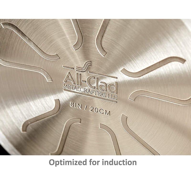 オールクラッド フライパン 20cm 25cm セット IH対応 PFOAフリー All-Clad Nonstick Frying Pans Hardの画像
