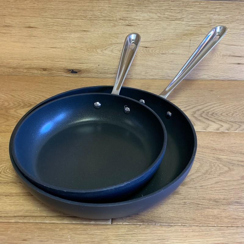 オールクラッド フライパン 20cm 25cm セット IH対応 PFOAフリー All-Clad Nonstick Frying Pans Hardの画像