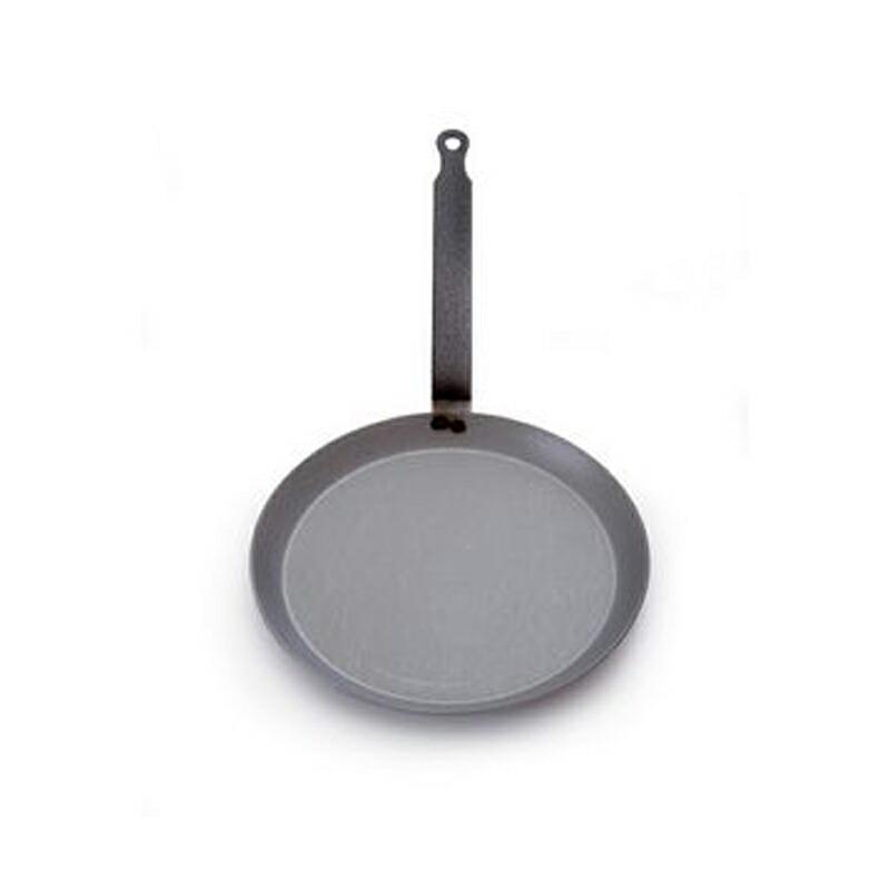 Mauviel ムヴィエール クレープパン 直径300mmの概要 フランス製 ムヴィエール モービル クレープパン 20cm ブラックスチール IH対応