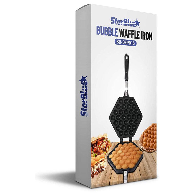エッグワッフルパン 鶏蛋仔 パッフル バブルワッフル Bubble Waffle Maker Pan by StarBlue with FREE Re｜cakmkt｜07