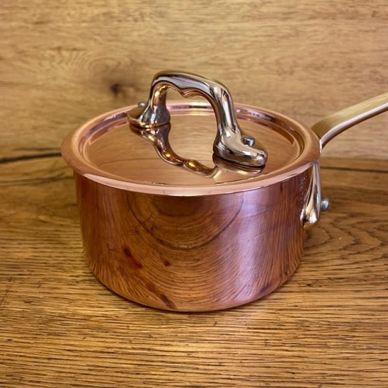 フランス製 ９cm バターウォーマー ソースパン　Mauvielムヴィエール系？ ムヴィエール モービル ウイリアムズ・ソノマ フランス 銅製 ソース