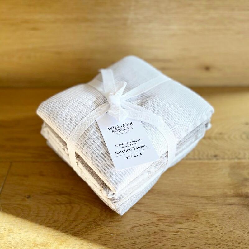 タオル ウイリアムズ・ソノマ 柄 4枚 セット 76×50cm Williams Sonoma