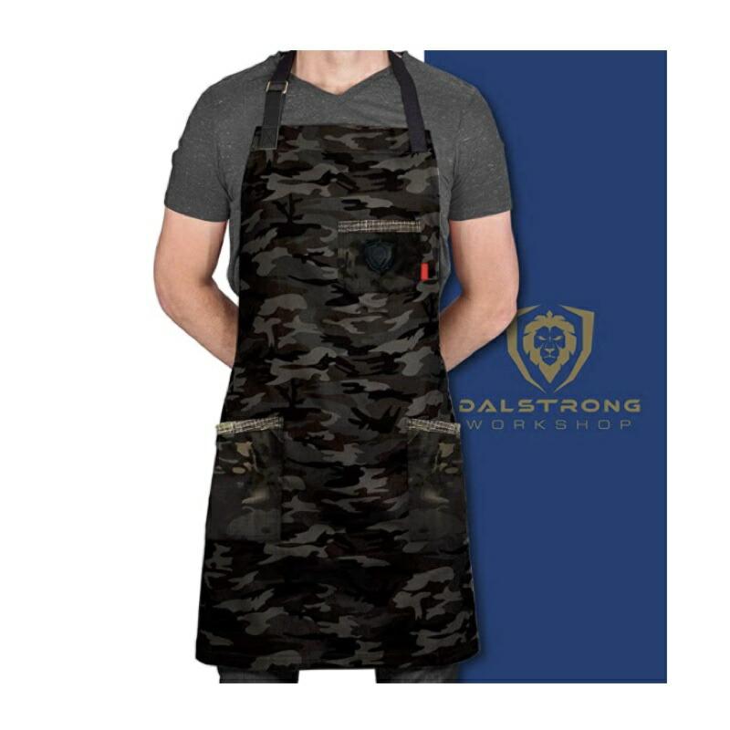 プロフェッショナル シェフ キッチンエプロン 撥水加工 Dalstrong Professional Chef's Kitchen Apron - Lの画像