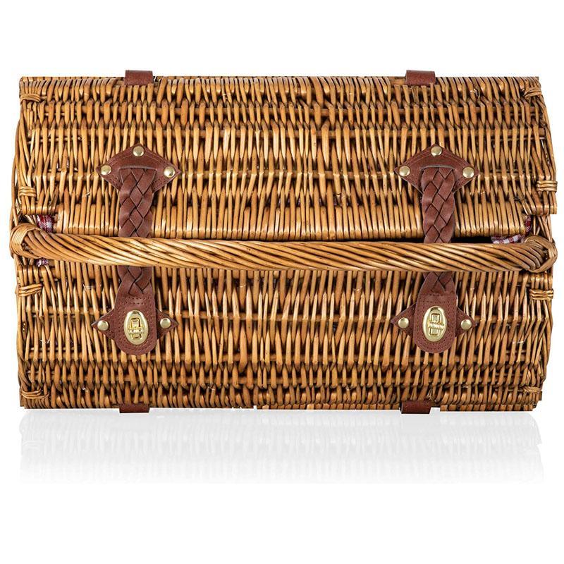 ピクニックバスケット 2人用 PICNIC TIME Barrel Wicker Picnic Basket