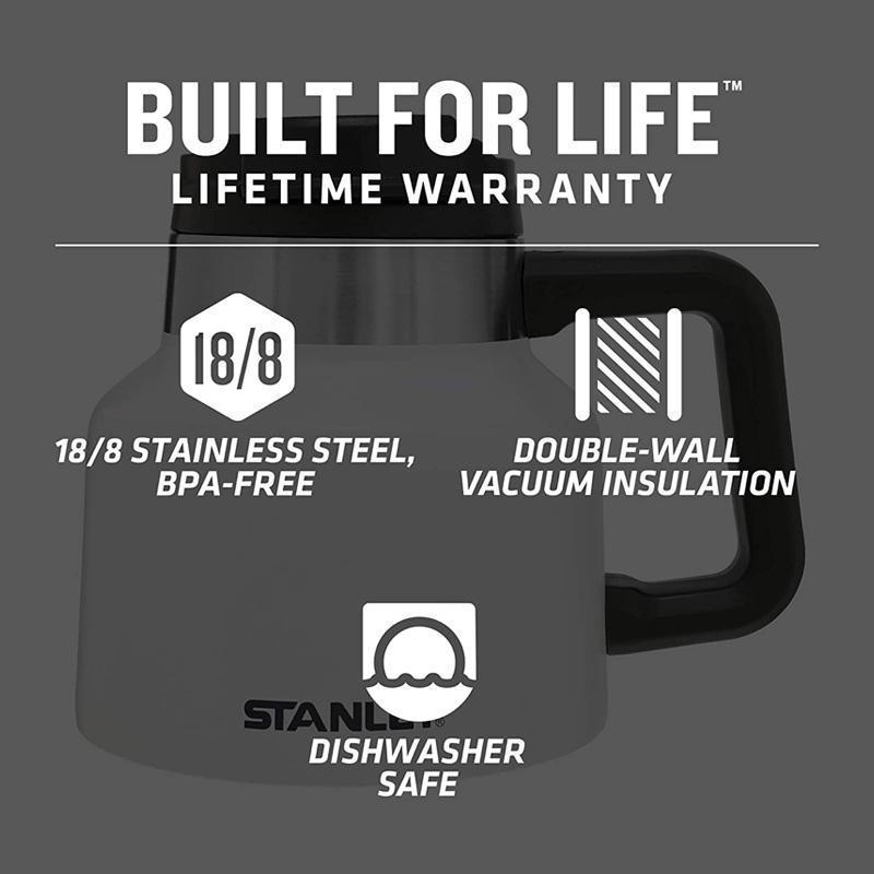 スタンレー 魔法瓶 マグ フタ付 590ml 保温 保冷 ステンレス Stanley Adventure Tough-to-Tip Admiral'sの画像