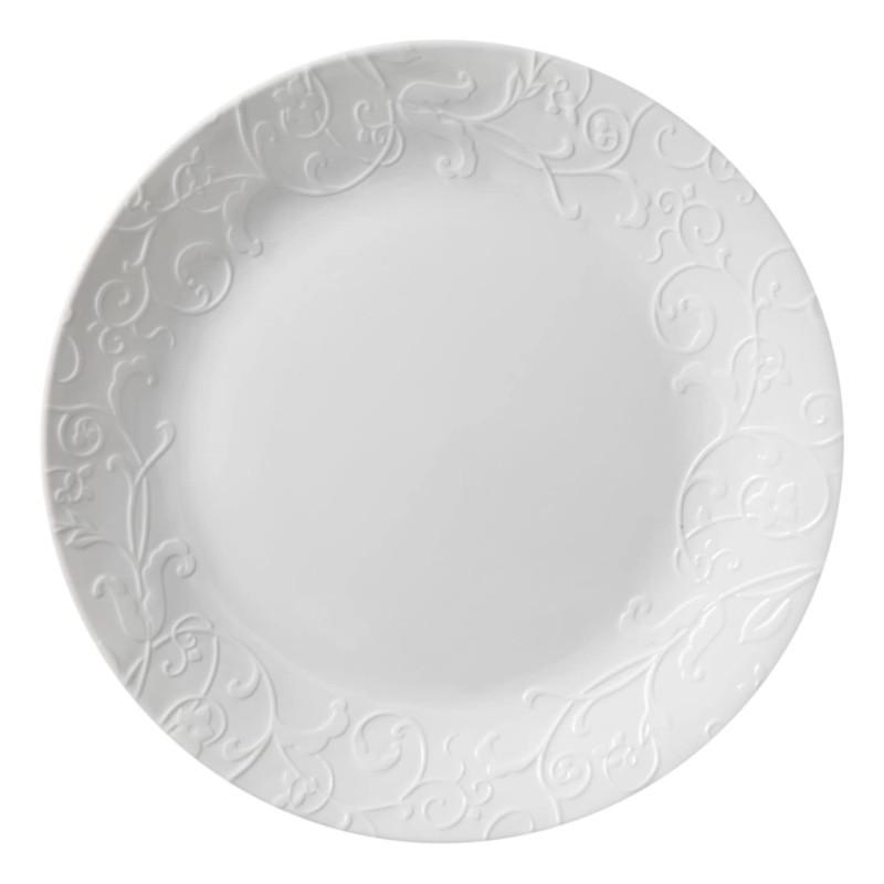 ★エンボス★CORELLE★26cmプレート4点セットエンボスベラファエンツァ コレール 26cm ディナープレート 4枚セット 結婚式 引き出物 エンボス