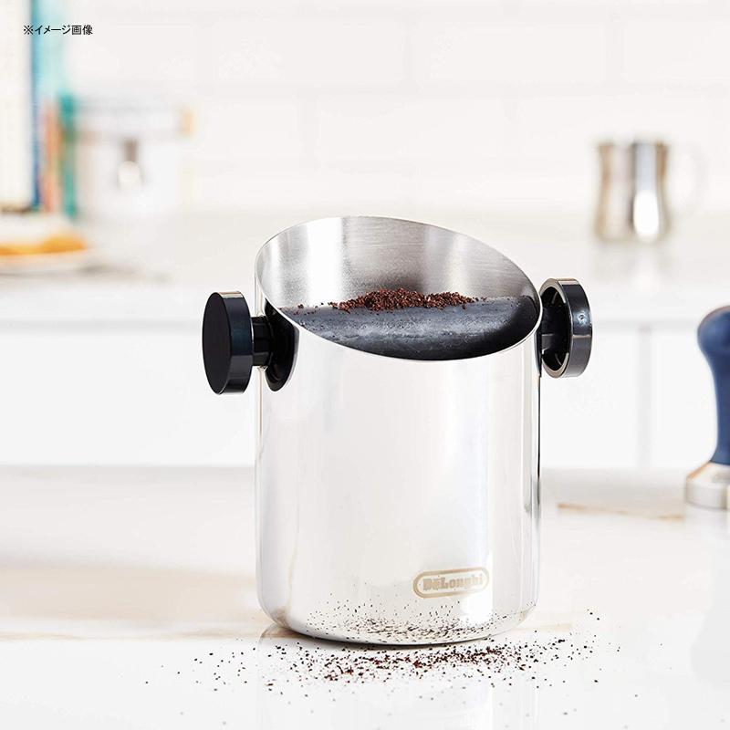 エスプレッソ用 ノックボックス ステンレス イタリア製 コーヒーかす デロンギ De'Longhi DLSC059 Knock Box