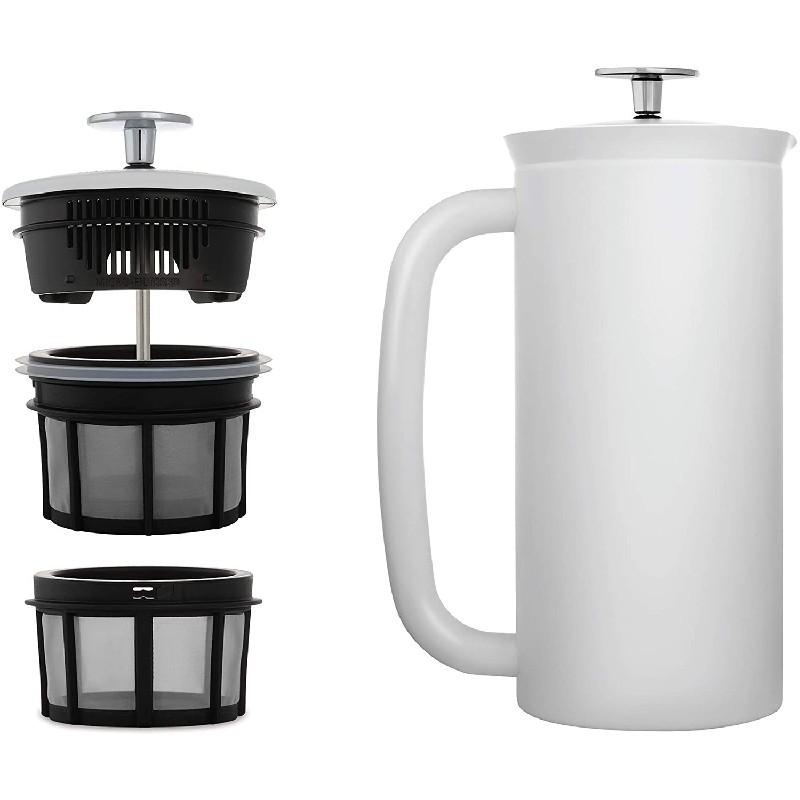 エスプロ コーヒー フレンチプレス ステンレス 保温 ダブルウォール 532ml ESPRO P7 Double Walled Stainless Sの画像