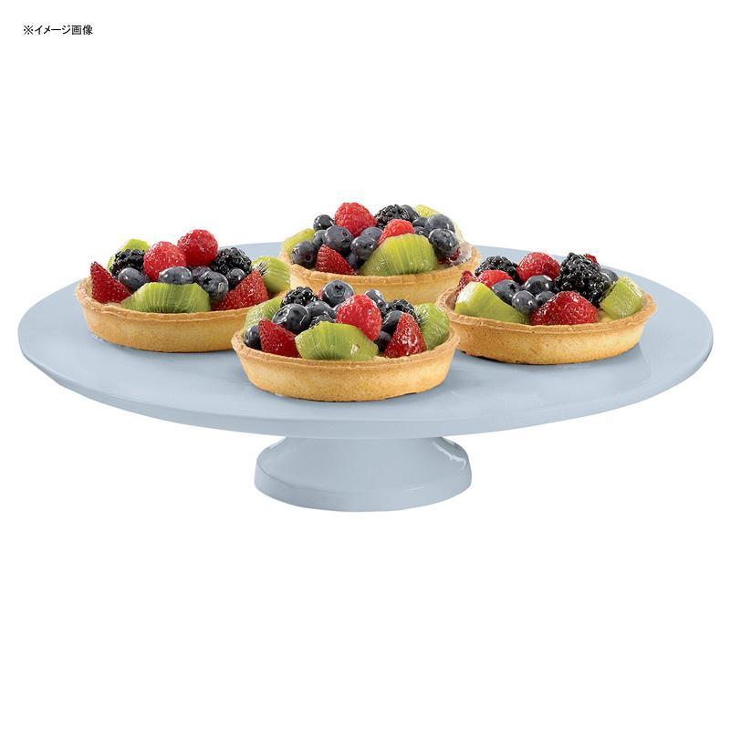 ケーキスタンド 丸型 直径34cm アルミ カフェ レストラン バイキング ビュッフェ Tablecraft CW17005GY 14\" x 4\" Gの画像