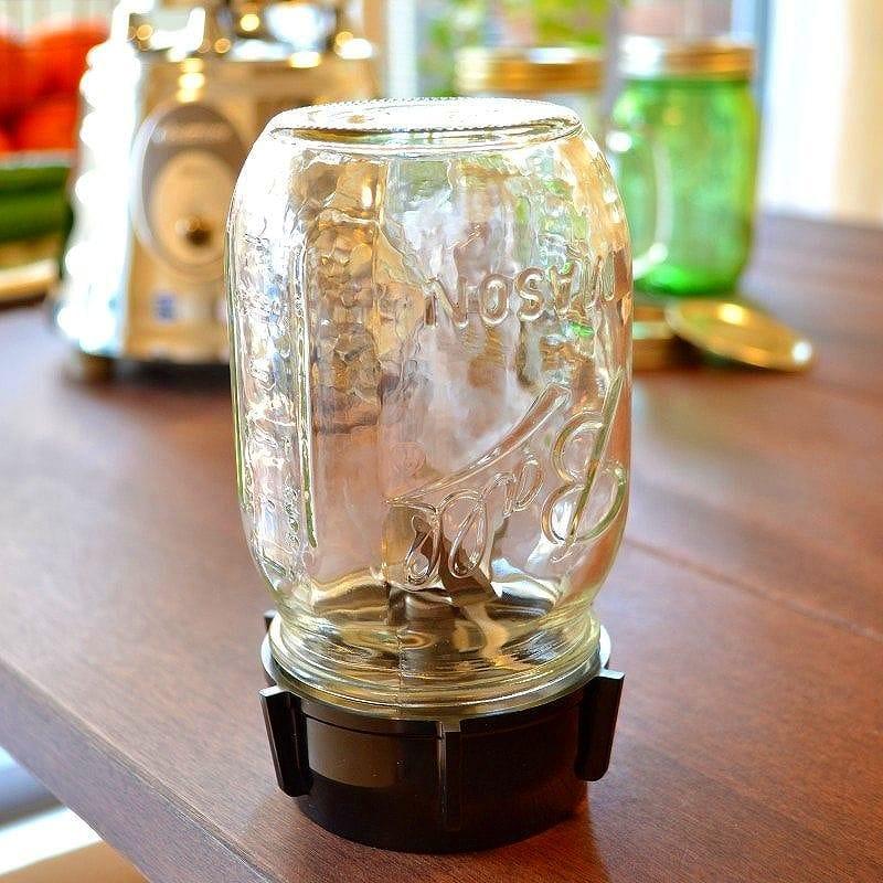 オスター ブレンダー 4枚刃 ラウンド型 ガラスジャー 6カップ