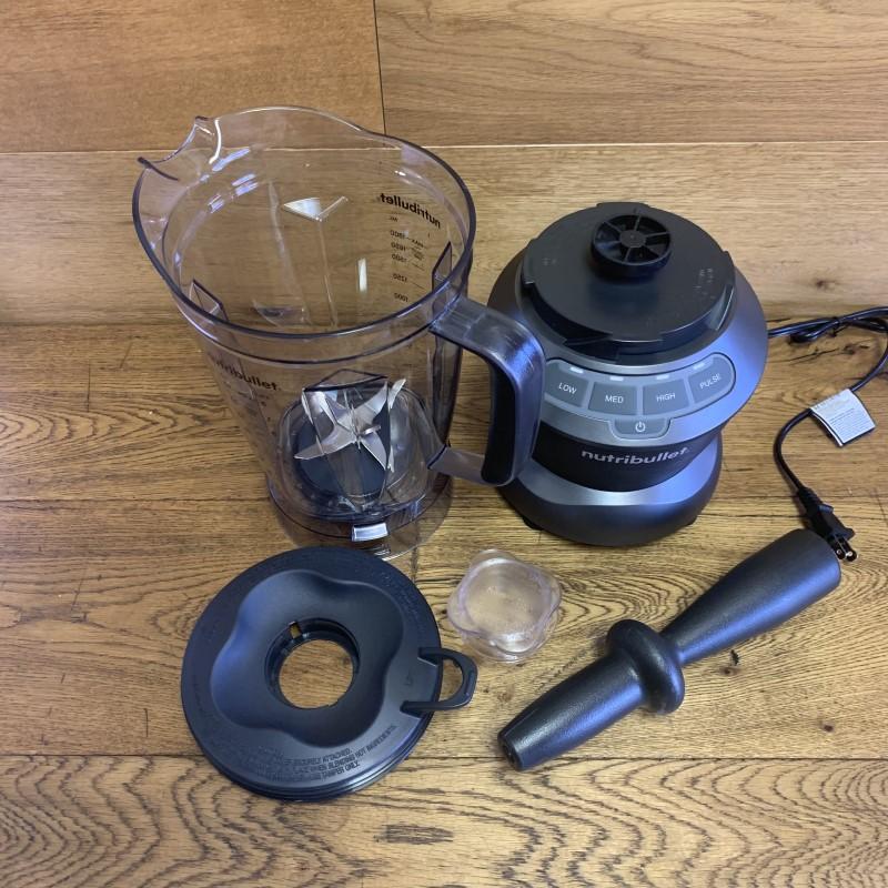 ブレンダー ミキサー 1.9L NutriBullet ZNBF30400Z Blender 1200 Watts, 1200W, Dark Gray_10
