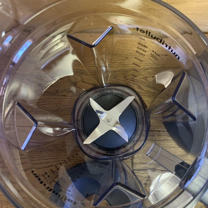 ブレンダー ミキサー 1.9L NutriBullet ZNBF30400Z Blender 1200 Watts, 1200W, Dark Gray_11