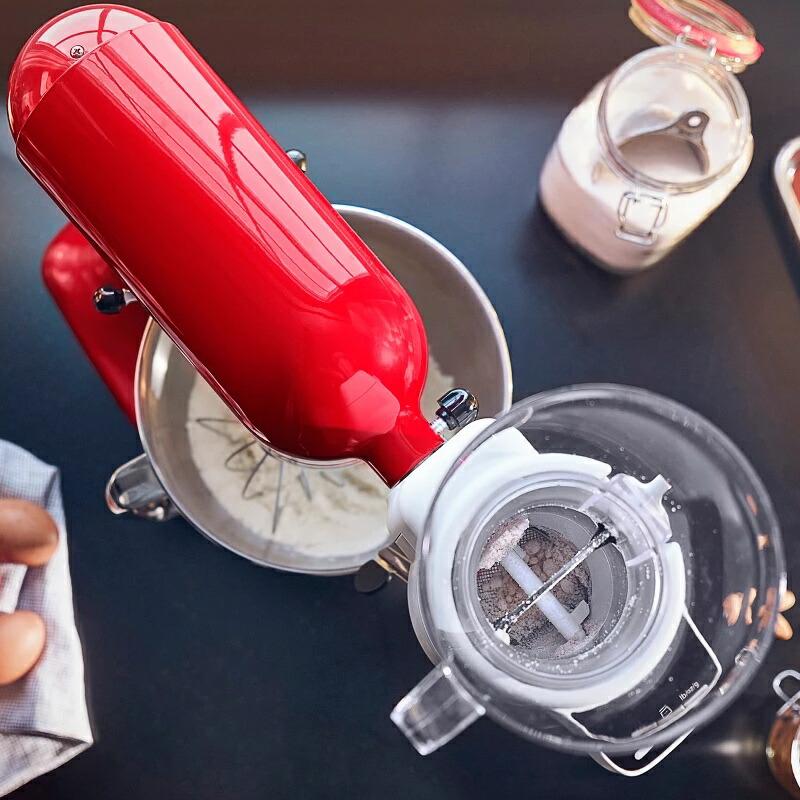 KitchenAid スタンドミキサー用 ふるい&スケール キッチンエイド スタンドミキサー用 デジタルスケール ふるい はかり