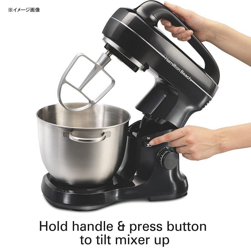 スタンドミキサー 3.8L チルトヘッド スピード7段階 ハミルトンビーチ Hamilton Beach Electric Stand Mixer,｜cakmkt｜04