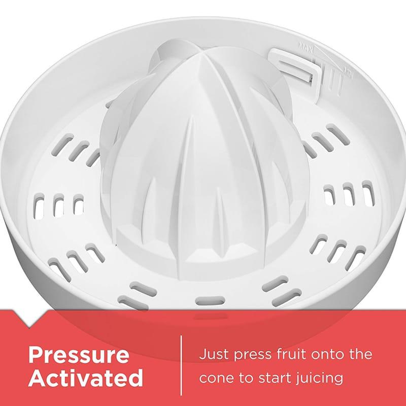 ブラック・アンド・デッカー シトラスジューサー 1L BLACK+DECKER 32oz Citrus Juicer, White