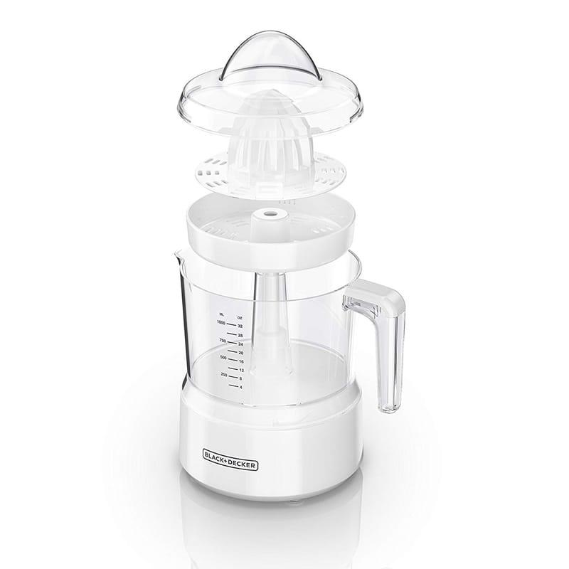 ブラック・アンド・デッカー シトラスジューサー 1L BLACK+DECKER 32oz Citrus Juicer, White