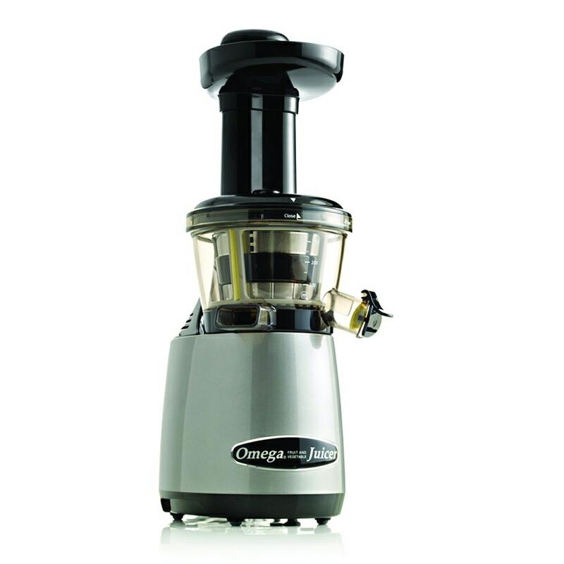 スロージューサー オメガ シルバー Omega Juicers VRT400HDS Vertical Masticating Juicer
