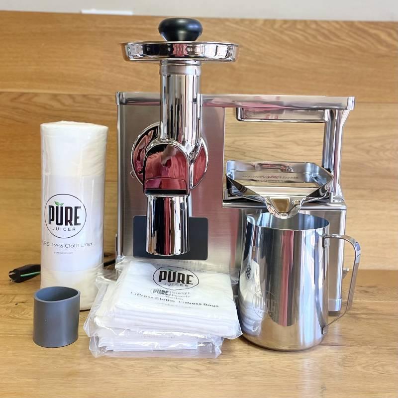 ジューサー コールドプレス スロージューサー ステンレス PURE ジューサー コールドプレス スロージューサー ステンレス PURE
