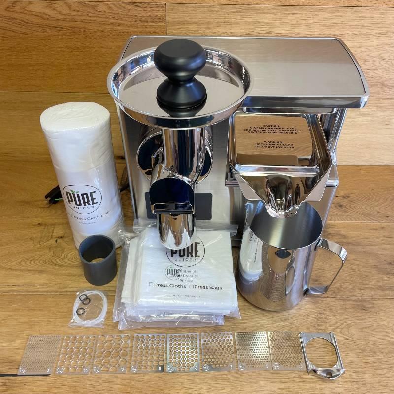 ジューサー コールドプレス スロージューサー ステンレス PURE ジューサー コールドプレス スロージューサー ステンレス PURE
