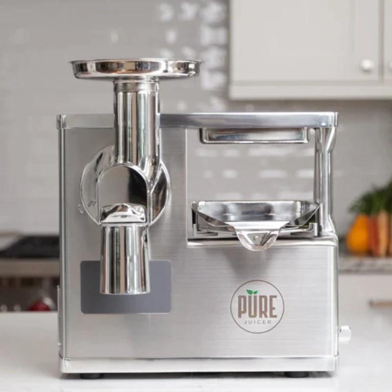 ジューサー コールドプレス スロージューサー ステンレス PURE ジューサー コールドプレス スロージューサー ステンレス PURE