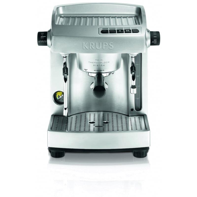 クラップス フルメタル ツインサーモ エスプレッソマシン カプチーノ KRUPS XP618050 Full Stainless Steel Twin_1