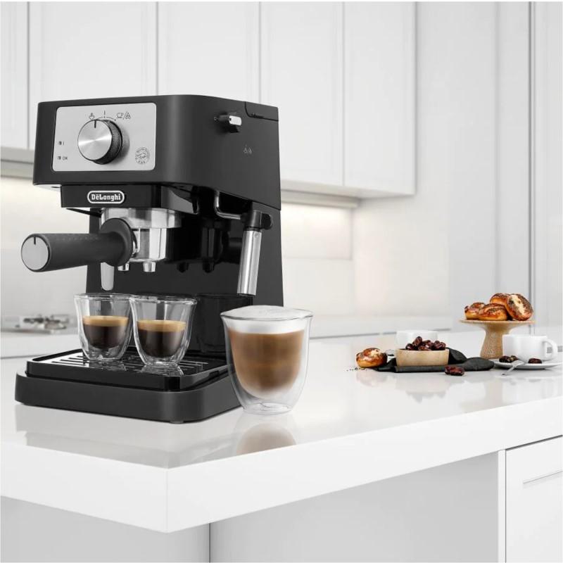 デロンギ レトロ エスプレッソマシン カプチーノメーカー コーヒー De'Longhi Stilosa Manual Espresso