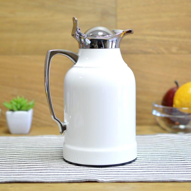 アルフィ オパールホワイト漆塗り魔法瓶 1.0L Alfi Opal White 