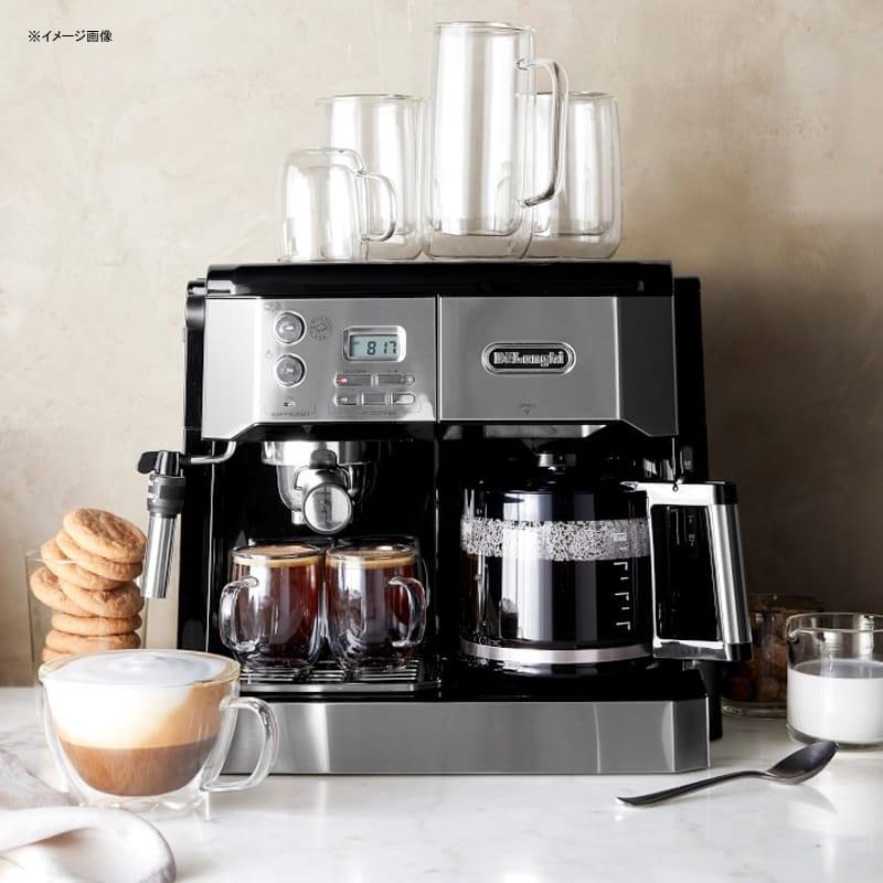 DeLonghi デロンギ コンビコーヒーメーカー エスプレッソマシン ブラック コンビネーション エスプレッソマシン コーヒーメーカー デロンギ
