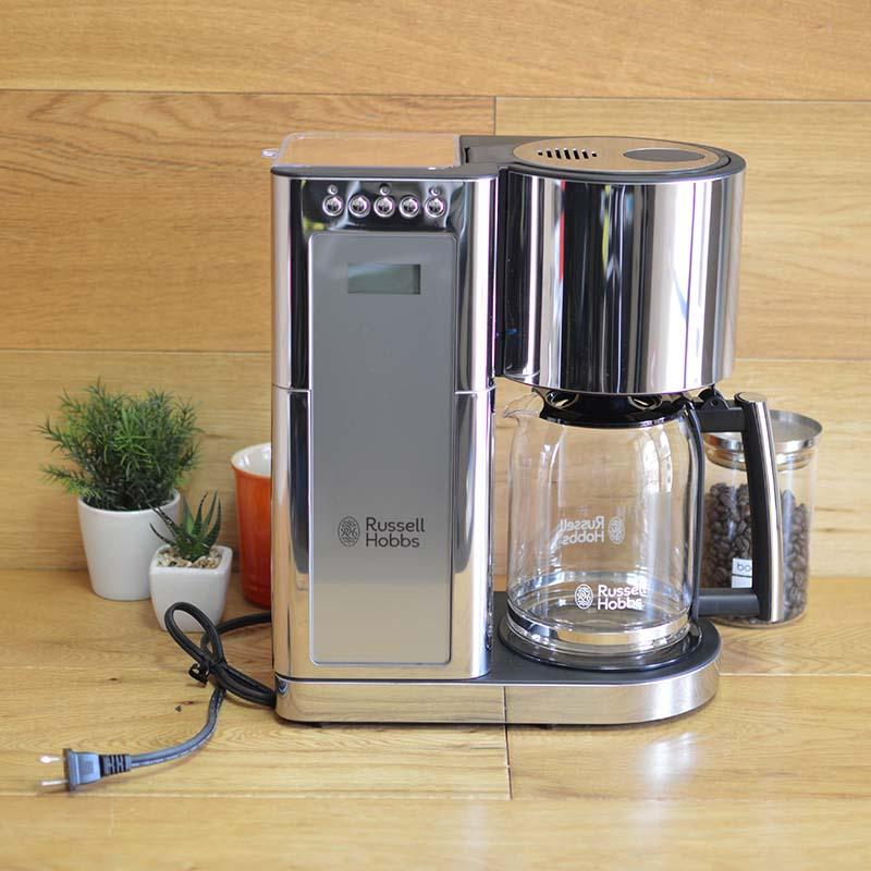 コーヒーメーカー ラッセルホブス ステンレス ガラスカラフェ 8カップ Russell Hobbs Glass Series 8-Cup Coffee_2