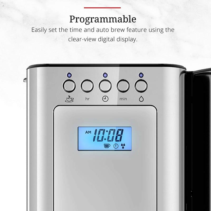 コーヒーメーカー ラッセルホブス ステンレス ガラスカラフェ 8カップ Russell Hobbs Glass Series 8-Cup Coffee_8