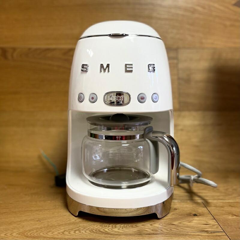 スメッグ ドリップコーヒーメーカー 10カップ '50sスタイル レトロ Smeg Drip Coffee Maker DCF02 家電