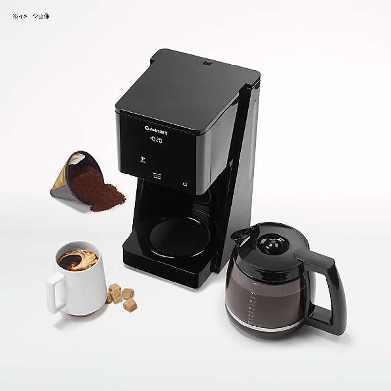 コーヒーメーカー 14カップ タッチスクリーン ガラスカラフェ プログラム タイマー ブラック 黒 クイジナート Cuisinart Touchscrの画像