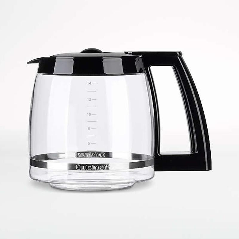 コーヒーメーカー 14カップ タッチスクリーン ガラスカラフェ プログラム タイマー ブラック 黒 クイジナート Cuisinart Touchscrの画像