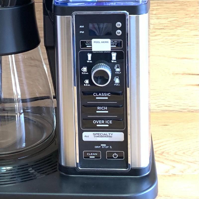コーヒーメーカー 量が選べる ガラスカラフェ スペシャリティ ニンジャ Ninja Specialty Coffee Maker, with 50 Oの画像