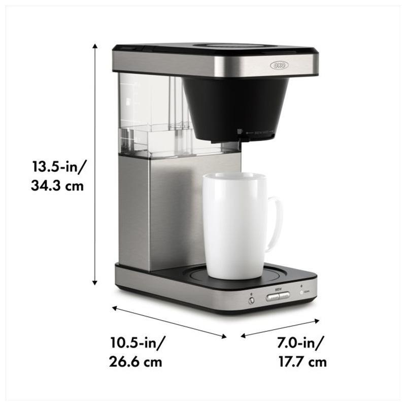 コーヒーメーカー 8カップ ステンレスカラフェ オクソー OXO 8 Cup Coffee Maker 家電の画像