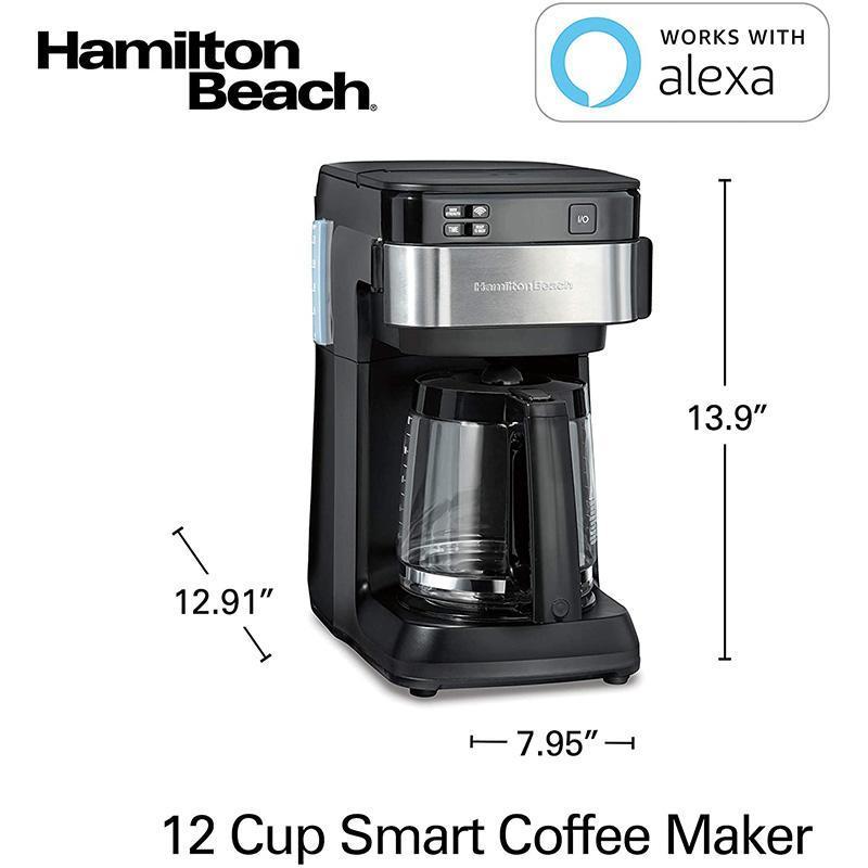 コーヒーメーカー 12カップ ガラスカラフェ タイマー機能 ハミルトンビーチ Hamilton Beach Coffee Maker