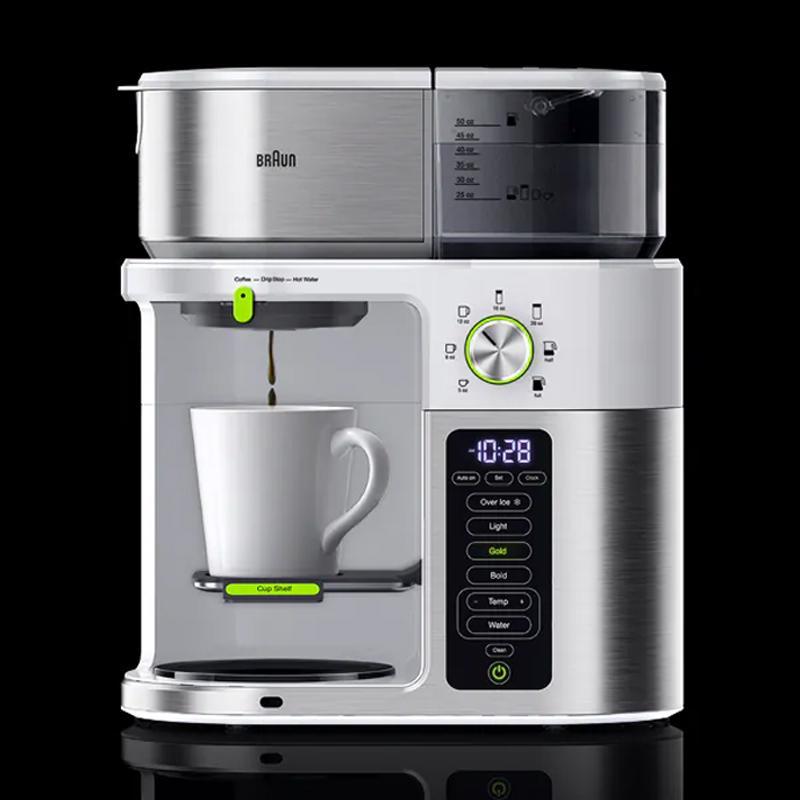 コーヒーメーカー マルチサーブ 10カップ ガラスカラフェ ホット