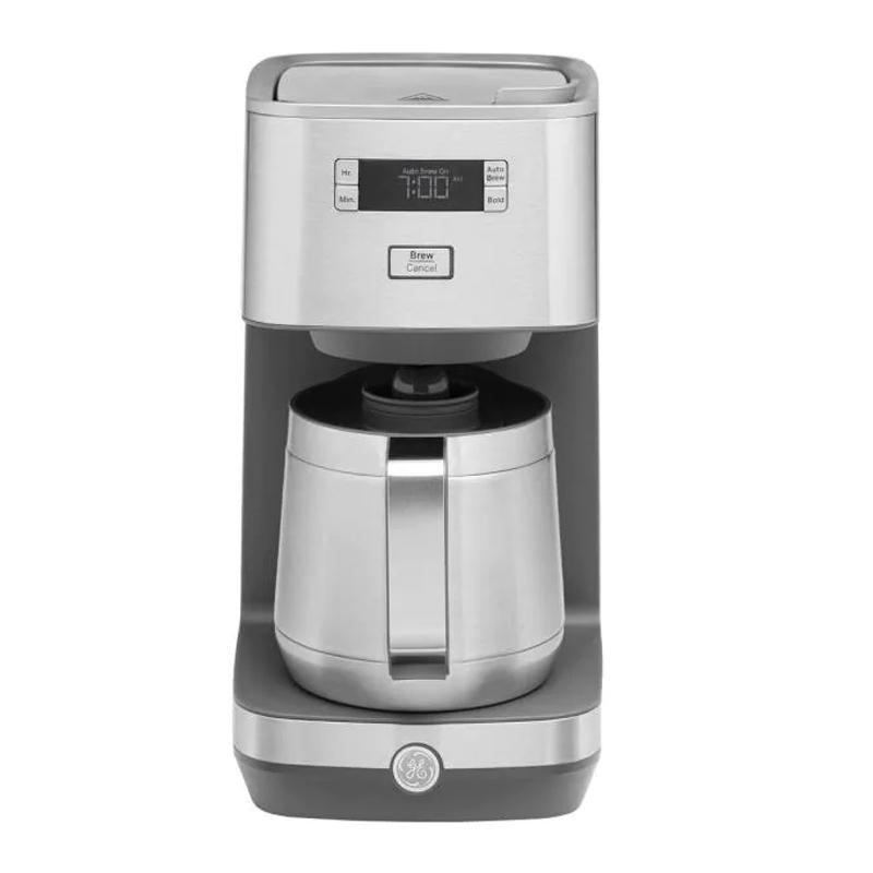 コーヒーメーカー 10カップ ステンレス タイマー機能 GE 10Cup Stainless Steel Drip Coffee Maker