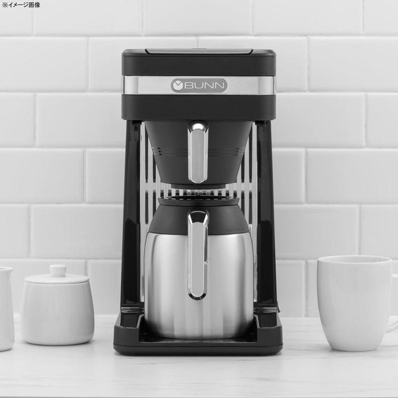 スピードブリュー コーヒーメーカー 高地対応 プラチナ 10カップ 魔法瓶 カラフェ ステンレスタンク アメリカ製 BUNN CSB3T High Aの画像