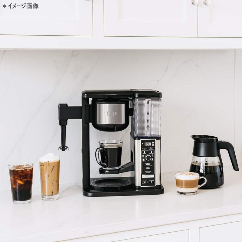 スペシャリティコーヒーメーカー ニンジャ 10カップ ミルクフォーマー付き Ninja Specialty 10-Cup Coffee Maker,の画像