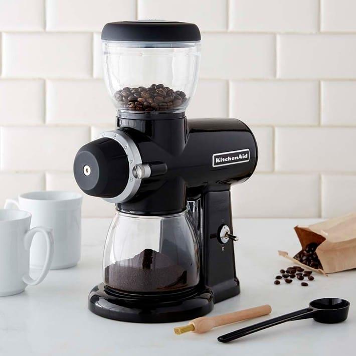キッチンエイド 電動コーヒーミル グラインダー 豆挽き KitchenAid KCG0702 Burr Coffee Grinder 家電