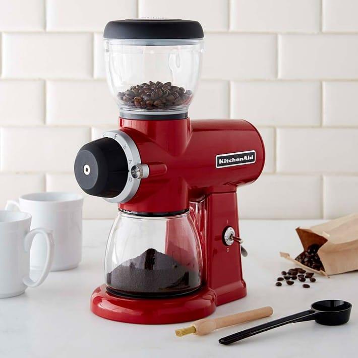 キッチンエイド 電動コーヒーミル グラインダー 豆挽き KitchenAid KCG0702 Burr Coffee Grinder 家電