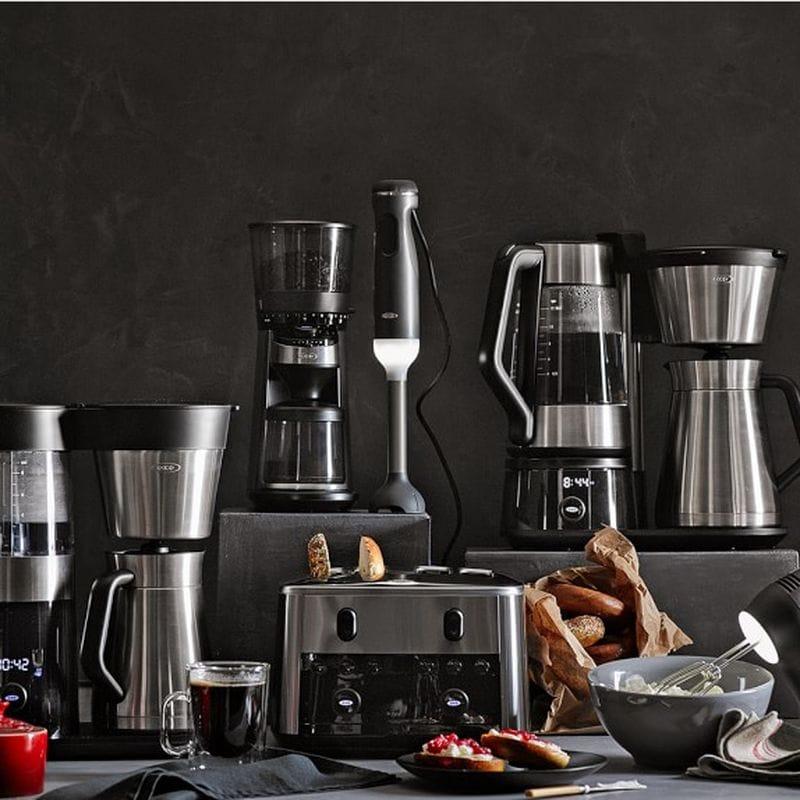 オクソー コーヒーグラインダー 豆挽き OXO On Barista Brain Conical Burr Coffee Grinder 家電の画像