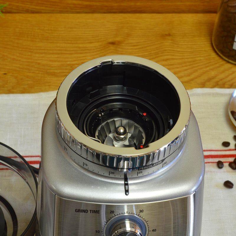豆挽き ブレビル社 電動ミル グラインダー 60段階調整 1秒単位で設定可能 容量350ml Breville BCG600SIL The Doseの画像