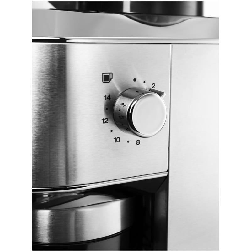 デロンギ 電動ミル 豆挽き コーヒーグラインダー ポルタフィルター付 ステンレス DeLonghi America KG521 Dedica Coniの画像