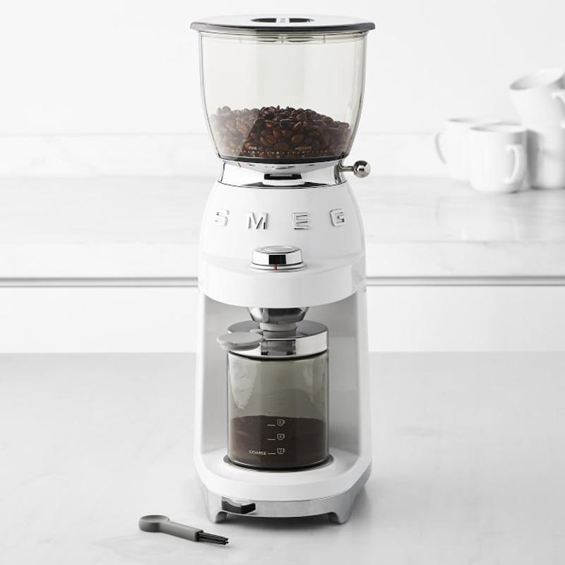 コーヒーグラインダー 電動 ミル 豆挽き スメッグ Smeg Coffee Grinder