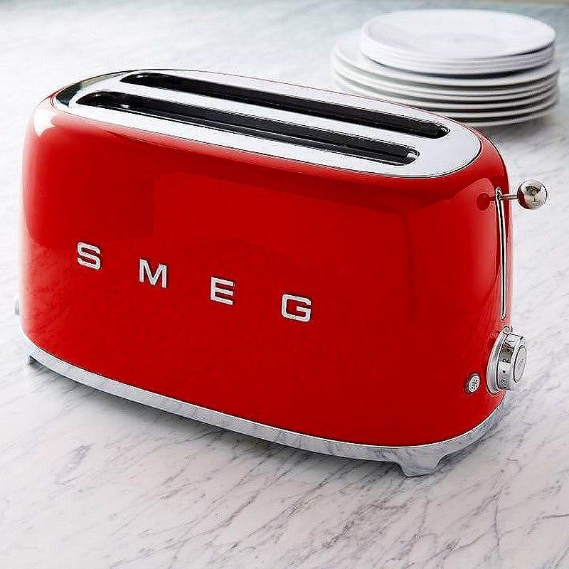 スメッグ トースター 4枚焼き SMEG Toaster - 4 Slice 家電