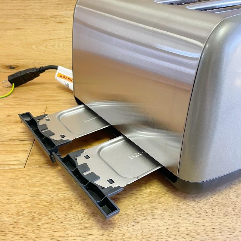 ポップアップトースター 4枚焼 キッチンエイド 焼き色5段階 KitchenAid KMT4115 4-Slice Toaster with Manuの画像